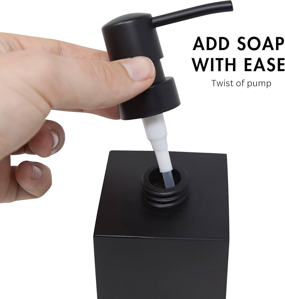 Mettallic Soap Dispenser